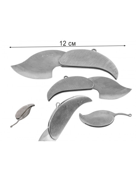 Нож Брелок Скрытого Ношения Martinez Albainox® Silver Leaf