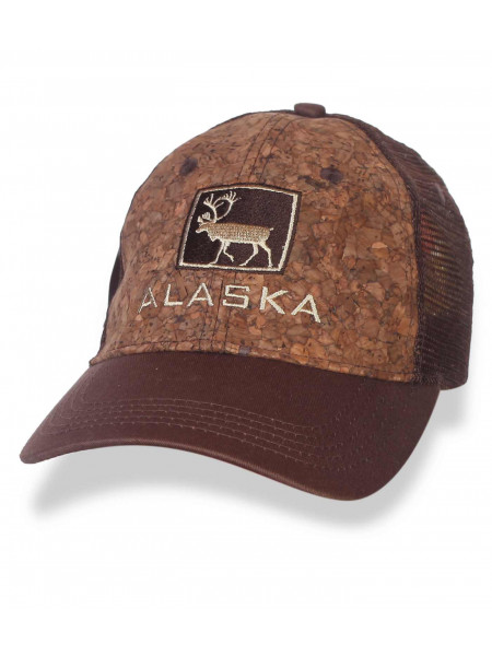 Бейсболка Alaska Сетка Коричневая
