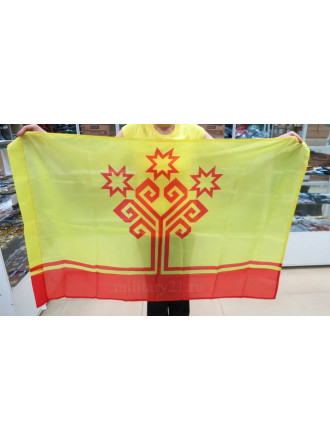 Флаг Чувашской Республики 90х135 см