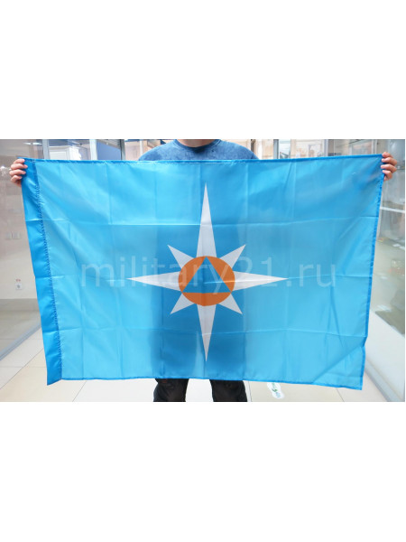 Флаг МЧС 90х135 см
