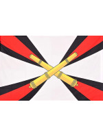 Флаг Ракетных Войск и Артиллерии РВиА 90х135 см