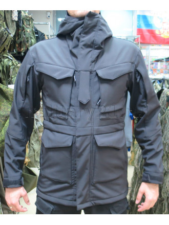 Куртка М-65 Софтшелл Черный