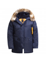 Куртка Аляска HUSKY LONG Repl Blue/Orange Apolloget