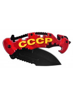 Нож Складной Рукоять с Рисунком СССР