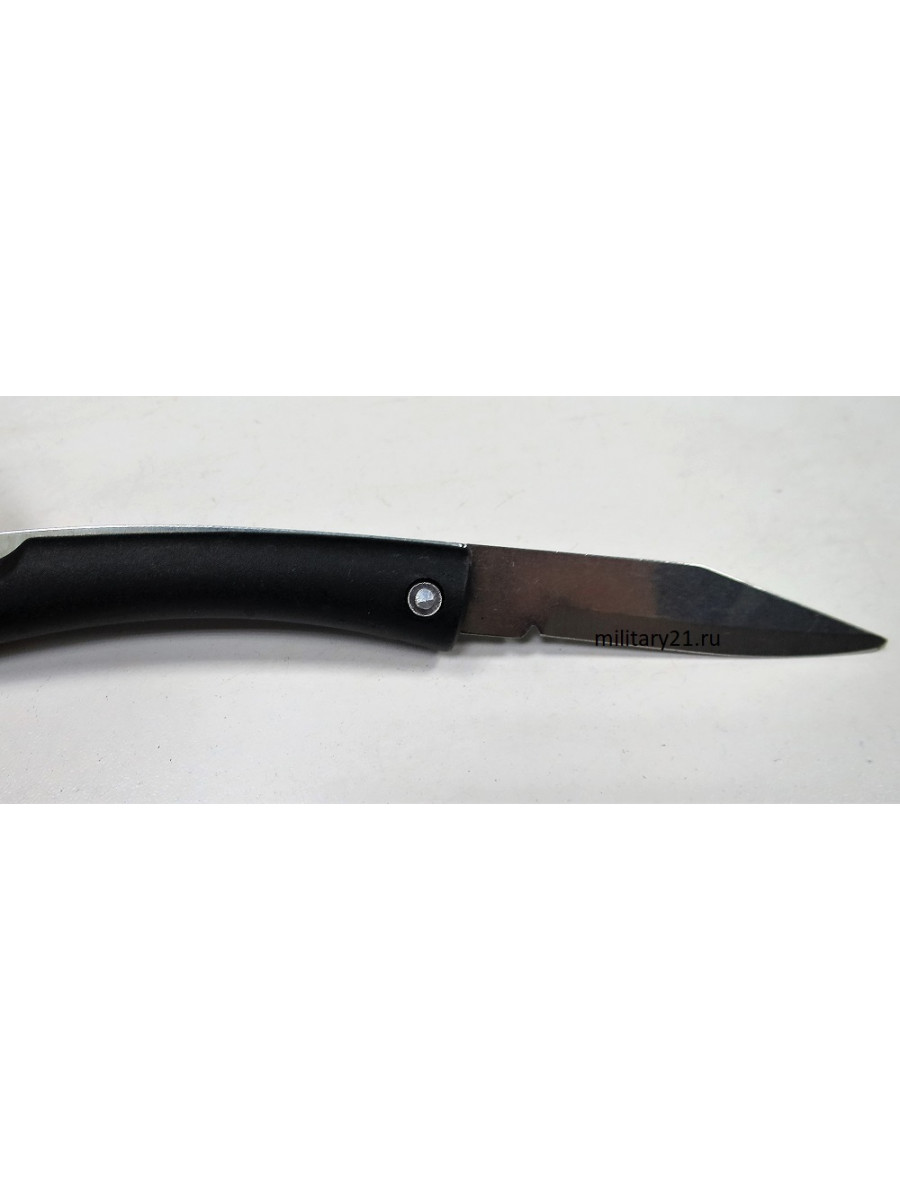 Купить нож складной черный Следопыт 9-013