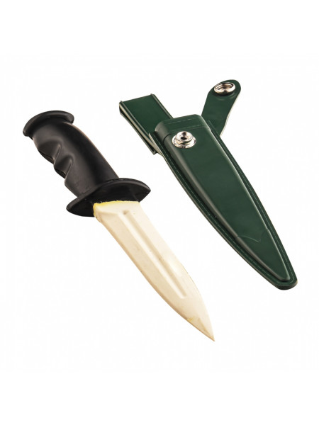 Нож Тренировочный Резиновый Зеленые Ножны