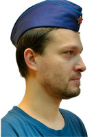 Пилотка ВВС СССР Синяя со Звездой