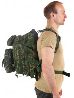 Рюкзак Тактический с 2 Подсумками Пиксель Зеленый