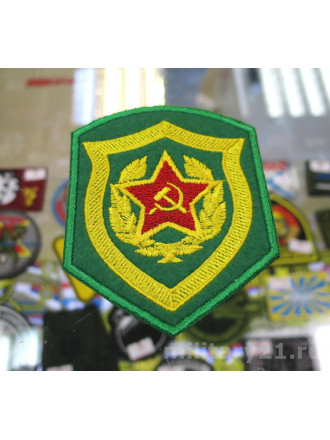 Шеврон Вышитый СА образца 1969 Года Пограничные Войска