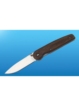 Нож Складной Байкер-2 011100 (Полированный,Деревянный, без Гарды, Прочие)