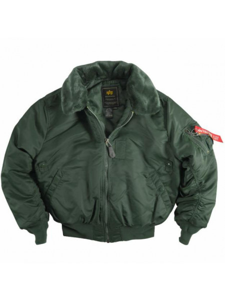 Летная куртка B-15 Alpha Sage Green