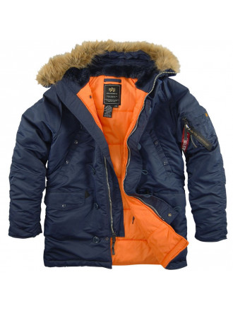 Куртка N-3B Slim Fit  Alpha Blue